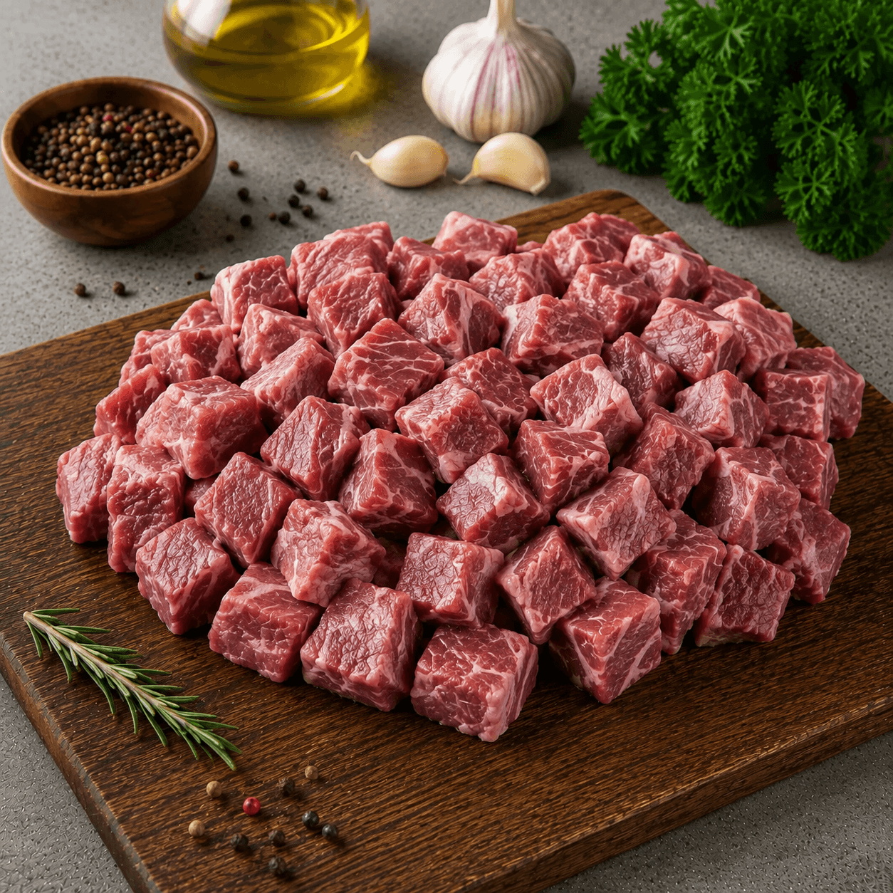 Diced Lamb (Boneless)